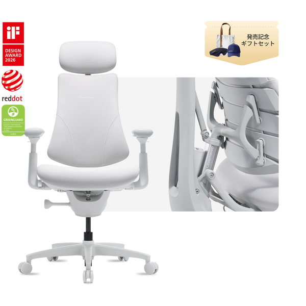 LiberNovo Omni 電動ワークチェア
