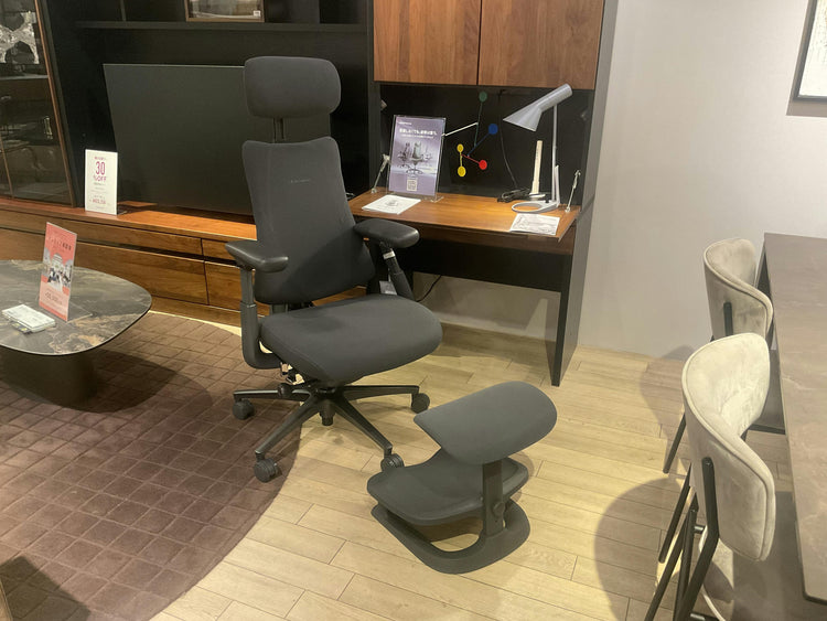 LIVING HOUSE. アーバンドックららぽーと豊洲店2Fに展示された電動ワークチェアLiberNovo Omni