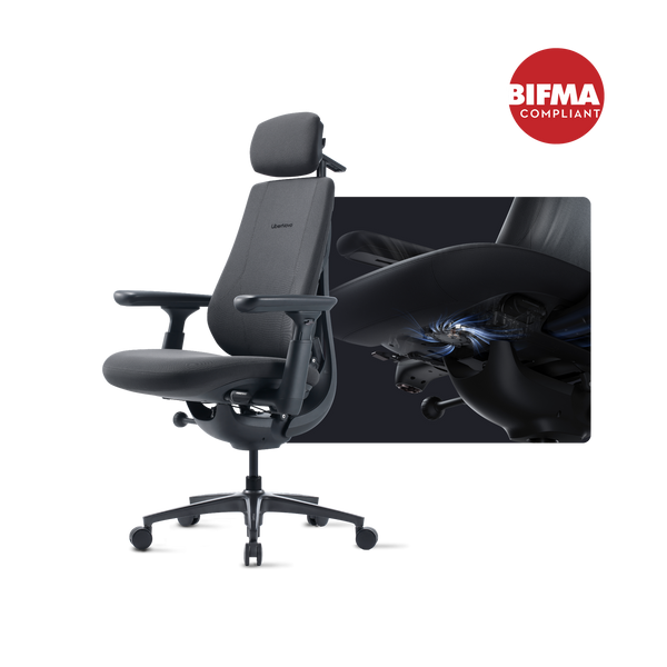 LiberNovo Maxis Airflow 電動ワークチェア